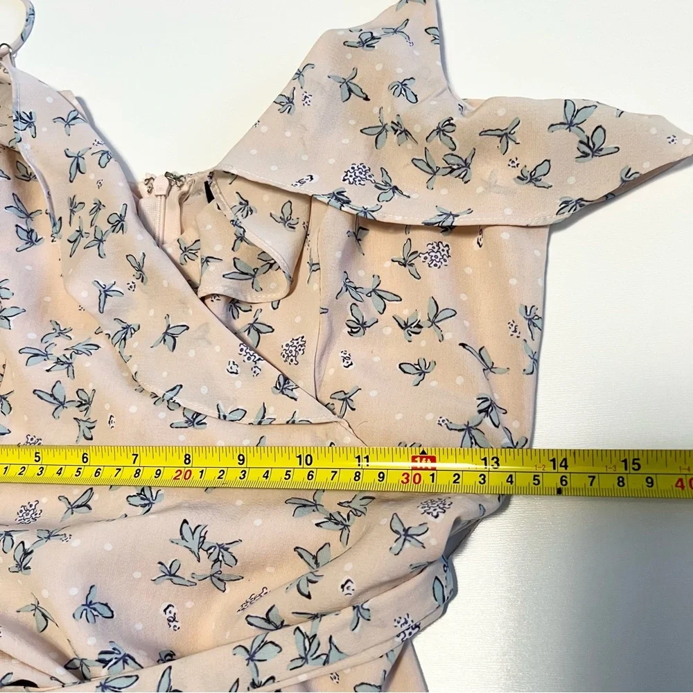 Lulu's Pink Floral Midi Dress - Picture 14 of 14